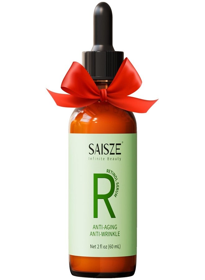 SAISZE Retinol Face Serum, Anti Aging Face Serum for Fine Lines, Wrinkles & Premature Sun Damage, Skin Care for Resurfacing & Hydration, 2 Fl Oz - Image 1